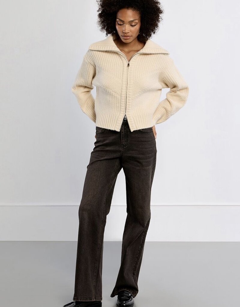Zip sweater jacket