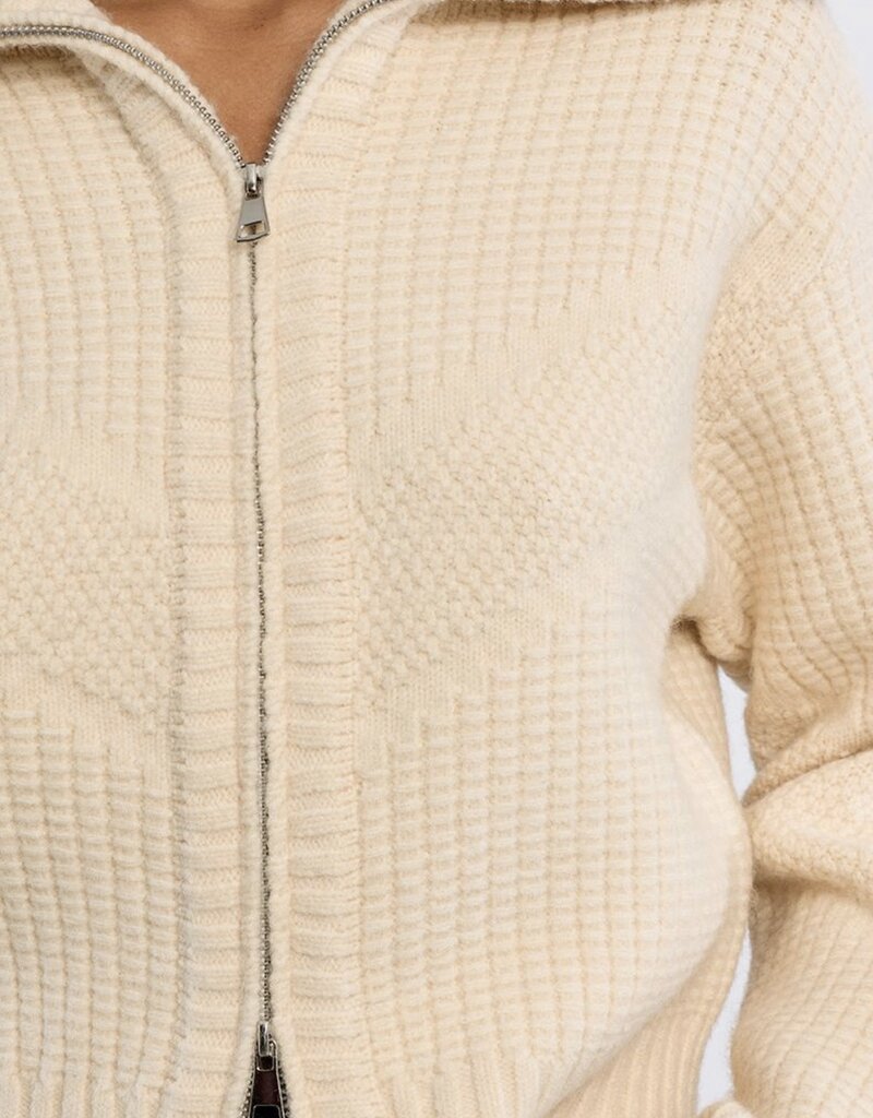 Zip sweater jacket