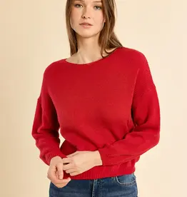Round neck sweater