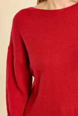 Round neck sweater