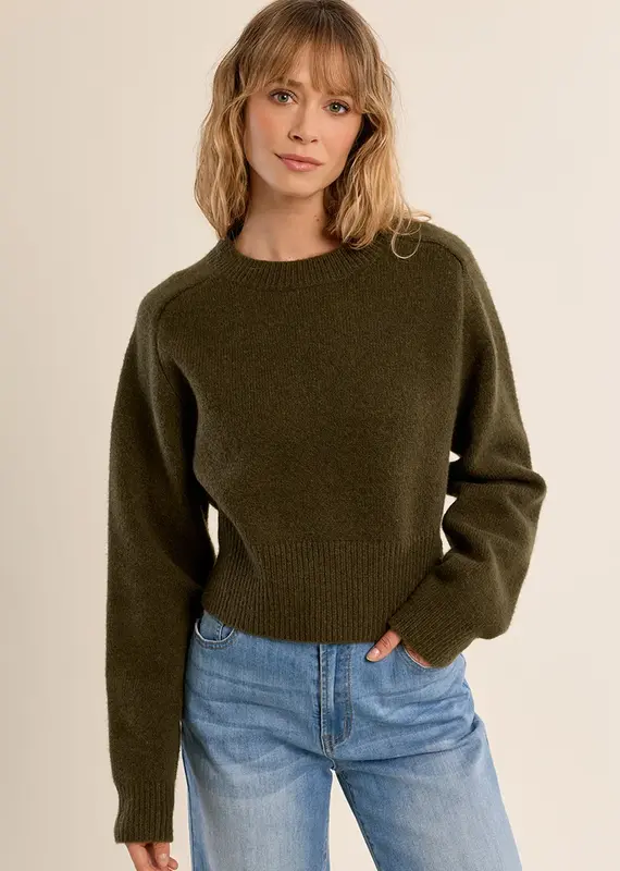 Crew neck sweater