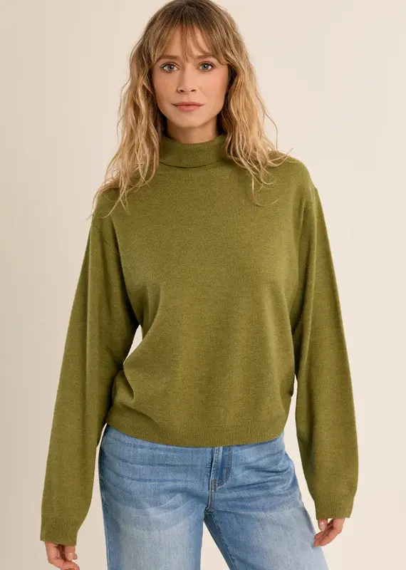 Knit  t-neck