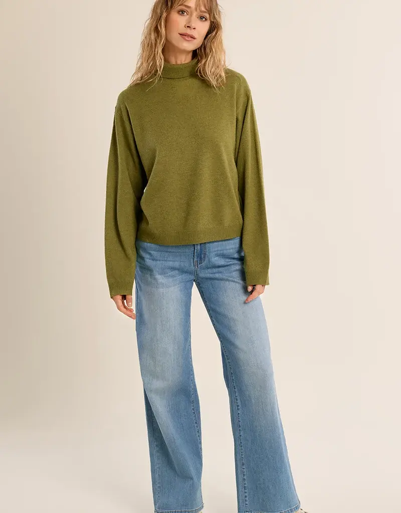 Knit  t-neck