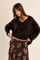 V-neck sweater