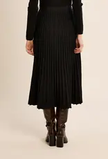 Pleated sweater dress