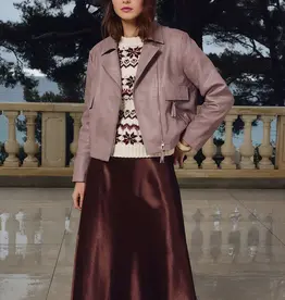 Satin skirt
