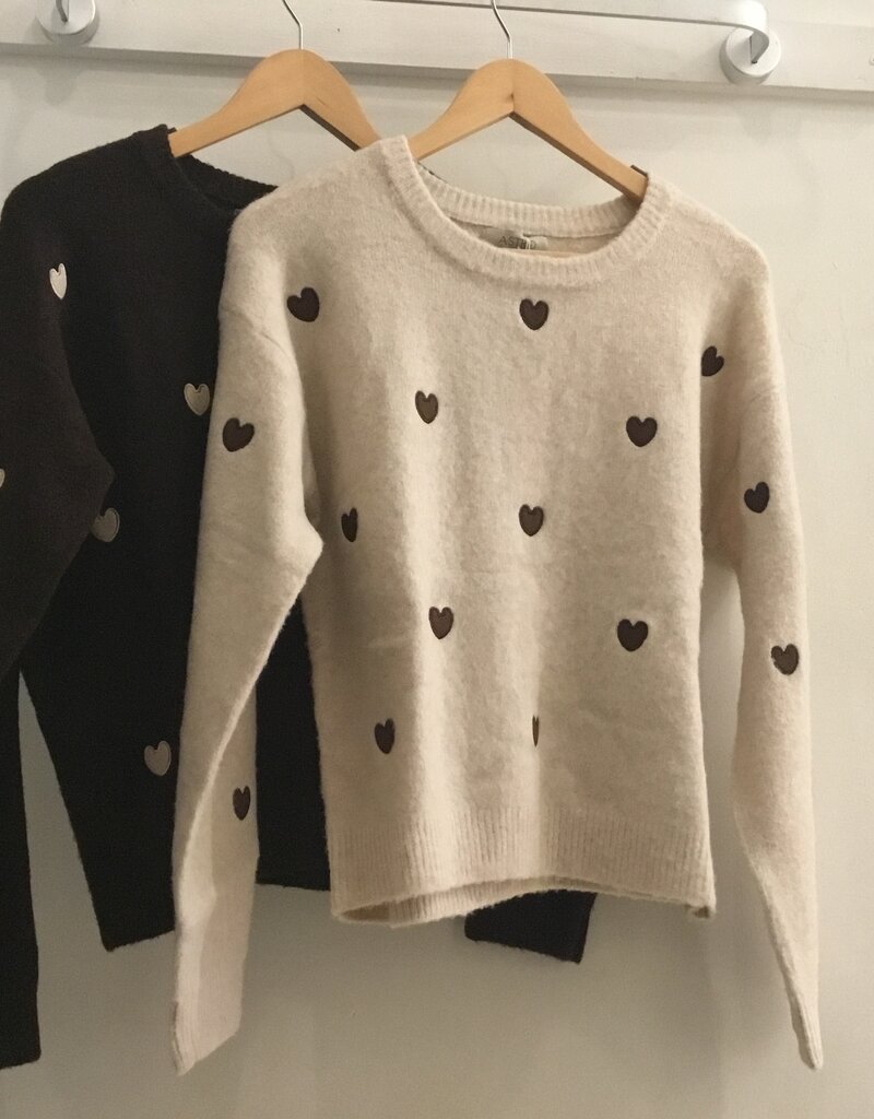 Heart sweater