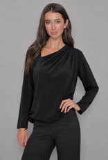 asymmetric neck top