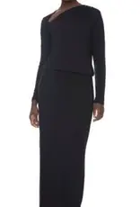 asymmetric neck top