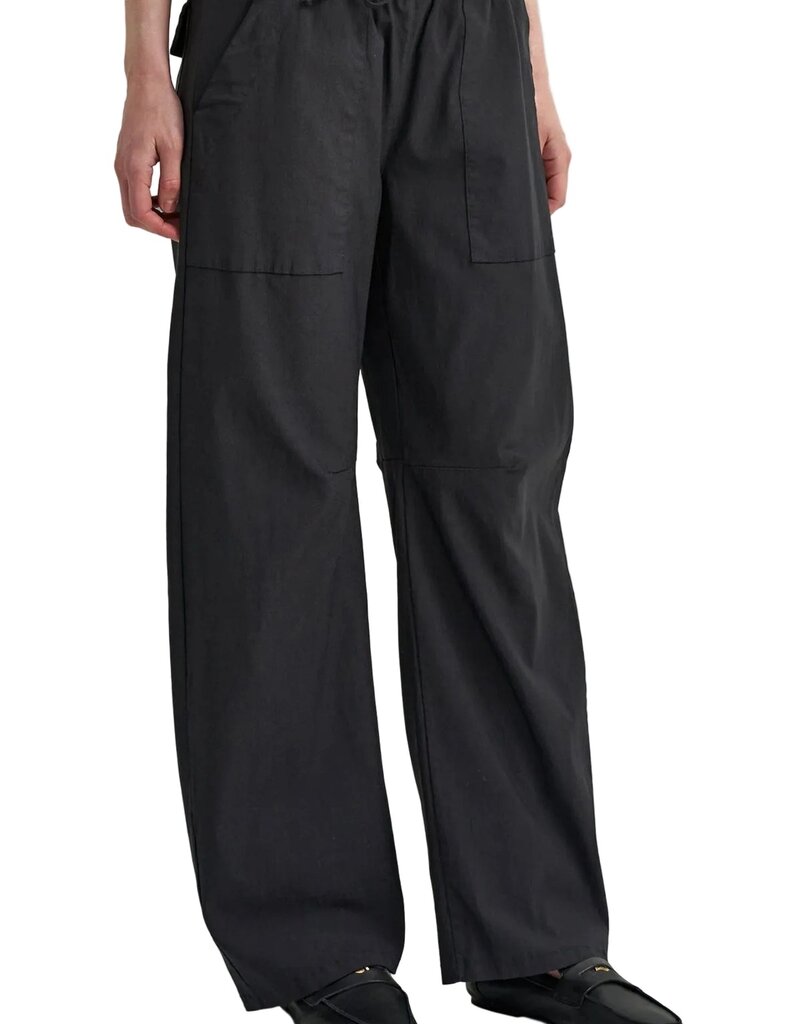 Barrel drawstring pant