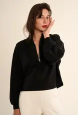 Gabrielle Edie zip sweat top