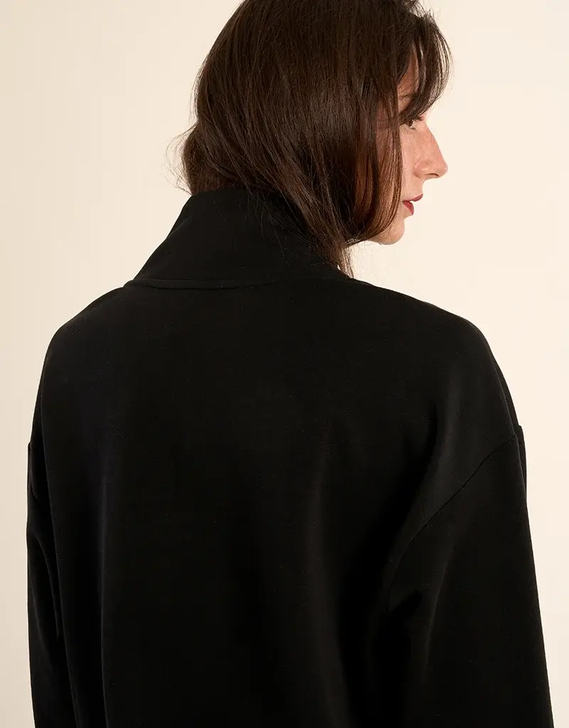 Gabrielle Edie zip sweat top
