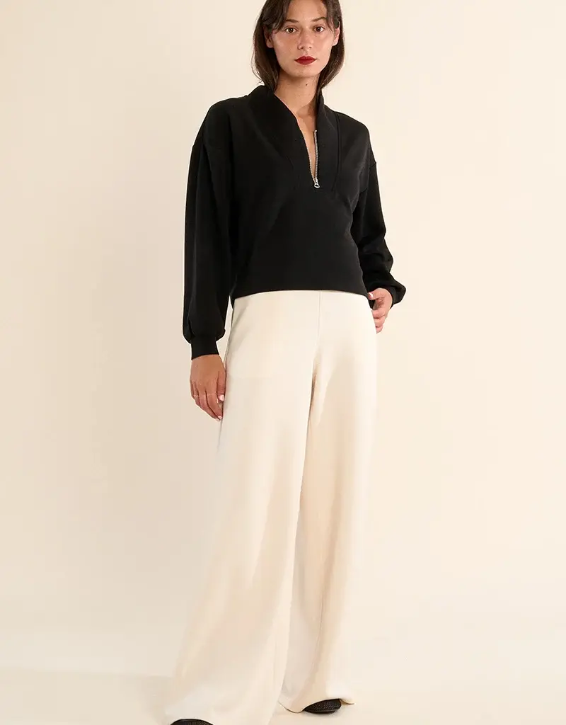 Gabrielle Edie zip sweat top