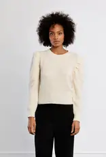 Puff shoulder sweater