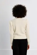 Puff shoulder sweater