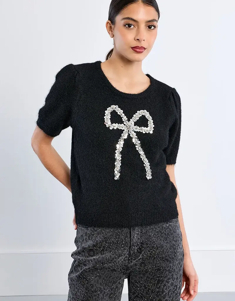 lili sidonio Bow S/S sweater