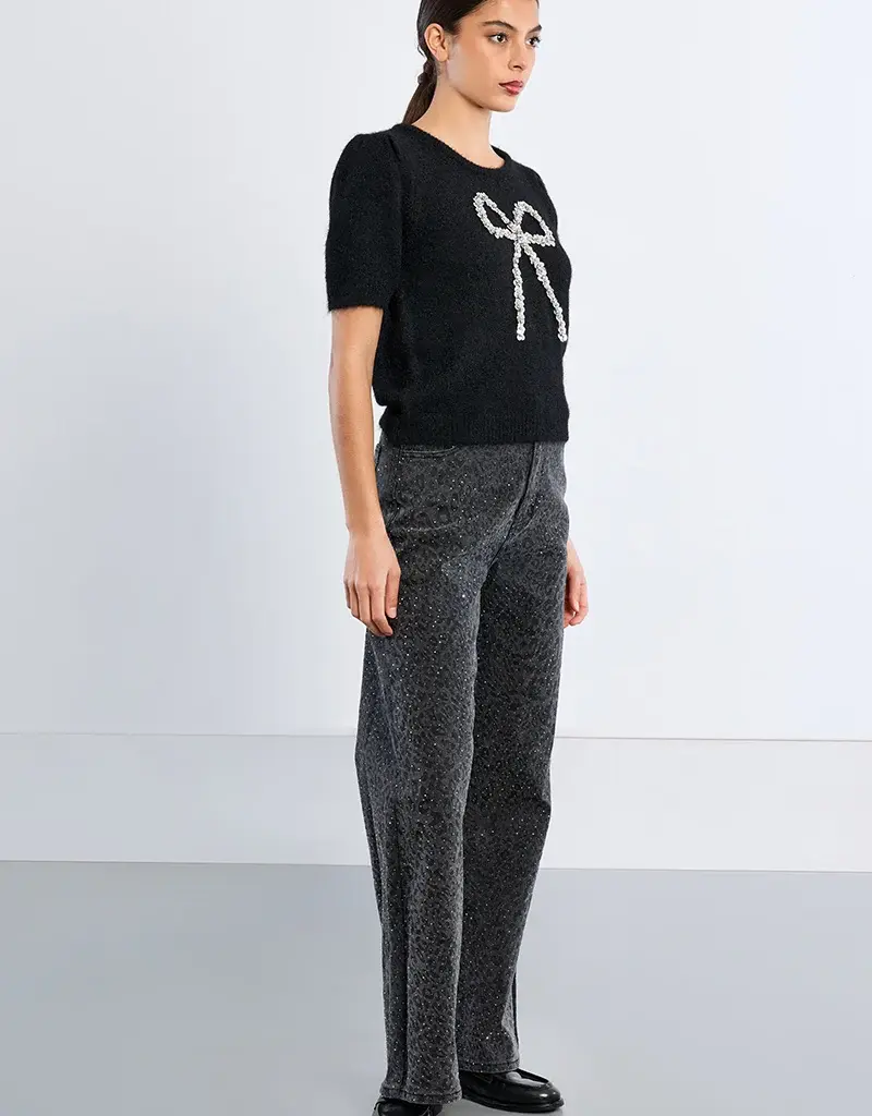 lili sidonio Bow S/S sweater