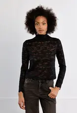 lili sidonio Sheer lace top