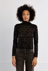 lili sidonio Sheer lace top