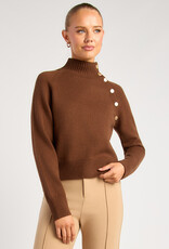 Funnel neck sweater