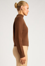 Funnel neck sweater