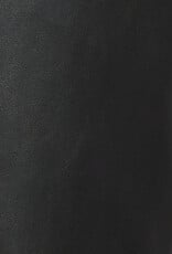 Faux leather midi skirt