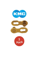 KMC KMC CHAIN MISSING LINK 11 SPEED GOLD EACH JOINING LINK