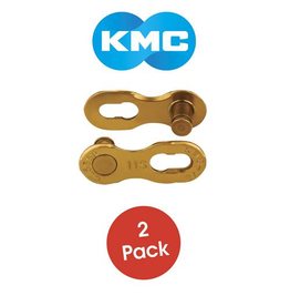 KMC KMC CHAIN MISSING LINK 11 SPEED GOLD EACH JOINING LINK