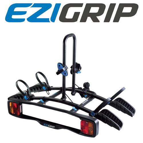 EZIGRIP ENDURO 2 BIKE PLATFORM RACK TOW BALL W/LIGHTBOARD CAR RACK