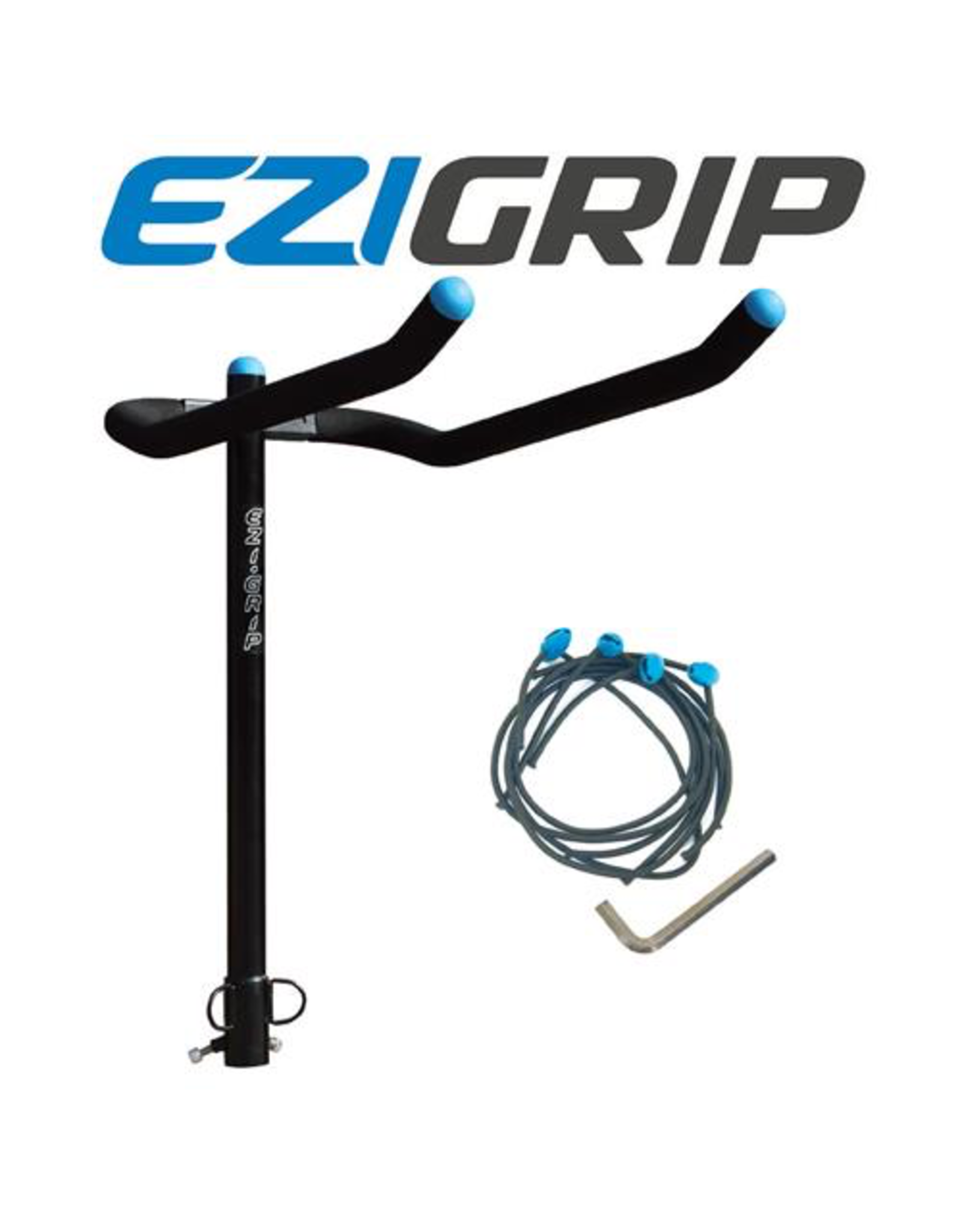 EZI GRIP EZI GRIP TOWBALL MOUNTED 4-BIKE CARRIER INC. BUNGEE PACK CAR RACK