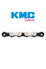 KMC KMC CHAIN X11 11 SPEED 116 LINK SILVER/BLACK ROAD/MTB