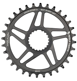 WOLF TOOTH WOLF TOOTH SHIMANO DM 12 SPEED 32T BOOST BLACK CHAINRING