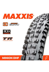 MAXXIS MAXXIS MINION DHF 29 X 2.50” TR EXO 3C MAXX TERRA FOLD 60TPI TYRE
