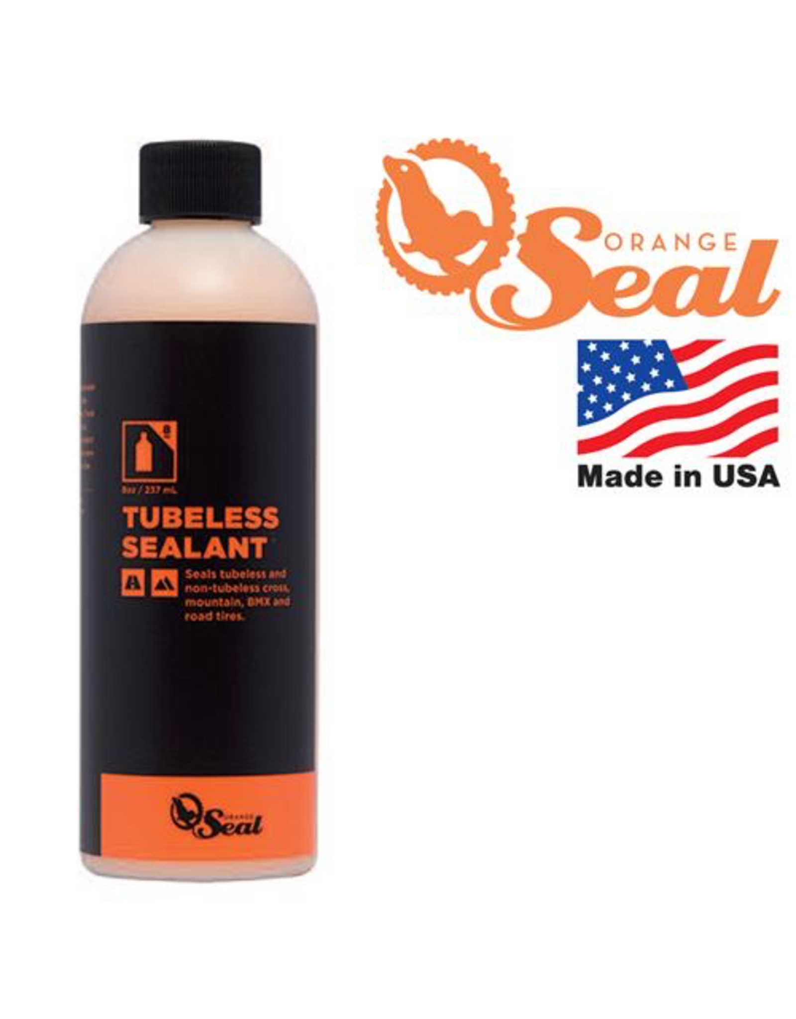 ORANGE SEAL ORANGE SEAL REGULAR TYRE SEALANT 8OZ (236ml)