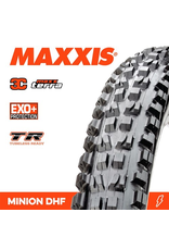 MAXXIS MAXXIS MINION DHF 27.5 X 2.60” TR EXO+ 3C MAXX TERRA FOLD 120TPI TYRE