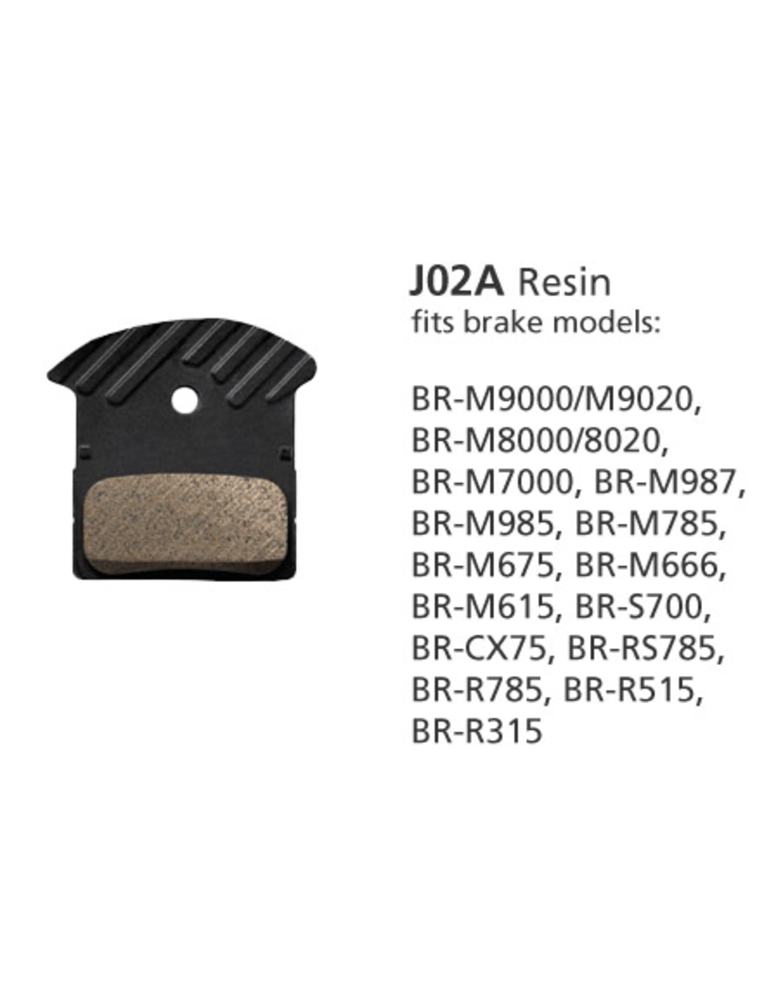 shimano j03a resin disc brake pads