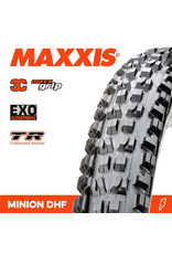 MAXXIS MAXXIS MINION DHF 27.5 X 2.50” TR EXO 3C MAXX GRIP FOLD 60TPI TYRE