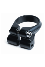 BIKECORP BIKECORP SEAT CLAMP 28.6MM BLACK WITH RACK MOUNTS