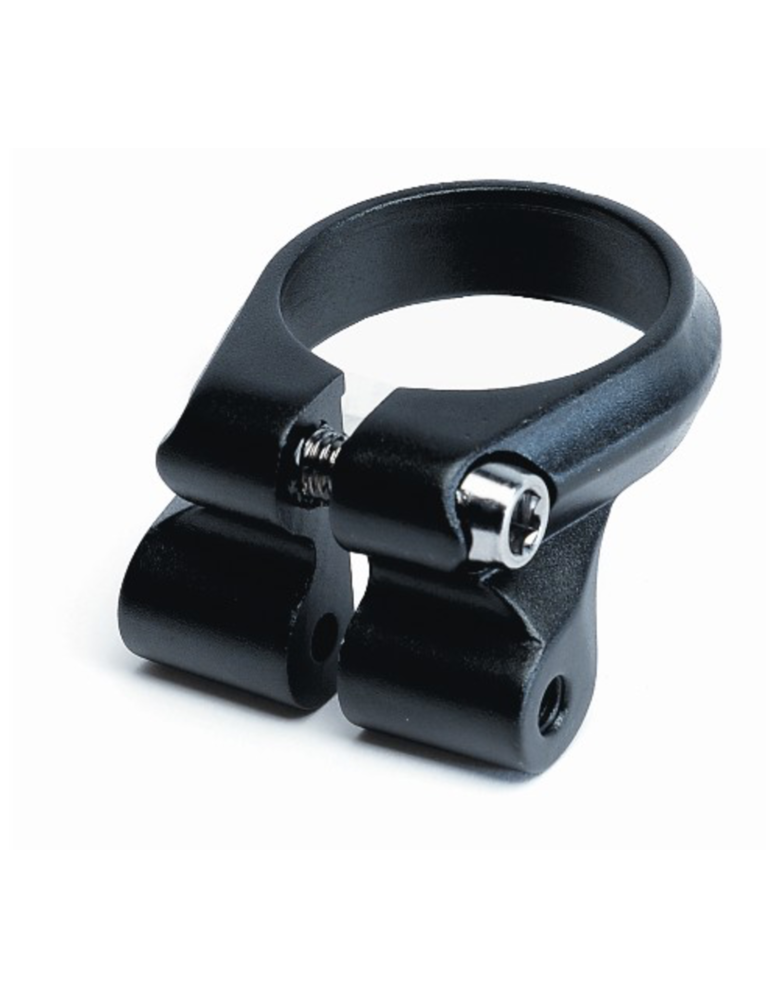 BIKECORP BIKECORP SEAT CLAMP 28.6MM BLACK WITH RACK MOUNTS