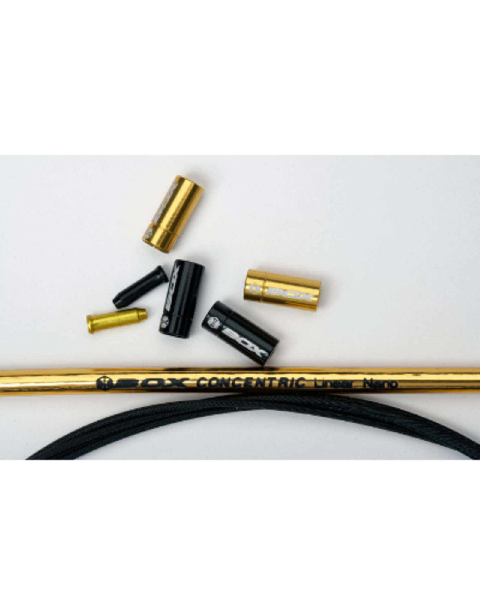 BOX BMX BOX BMX BRAKE CABLE CONCENTRIC NANO ALLOY KIT GOLD