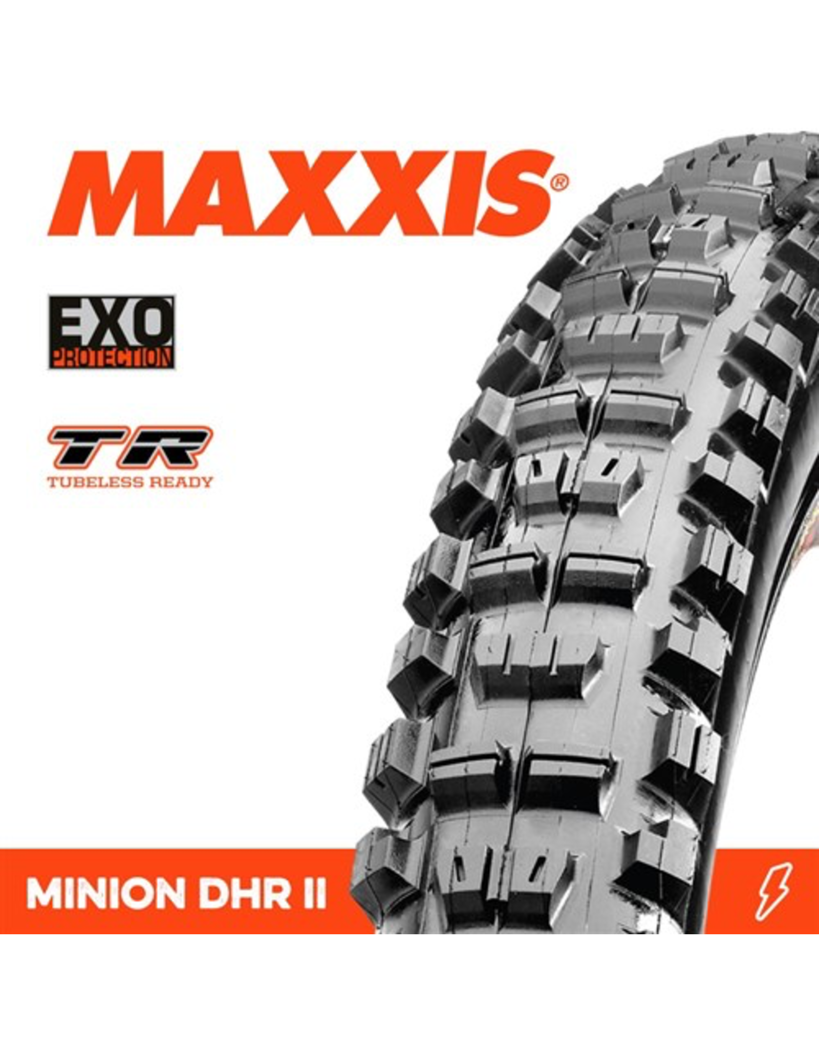 MAXXIS MAXXIS MINION DHR II 26 X 2.30” TR EXO FOLD 60 TPI TYRE