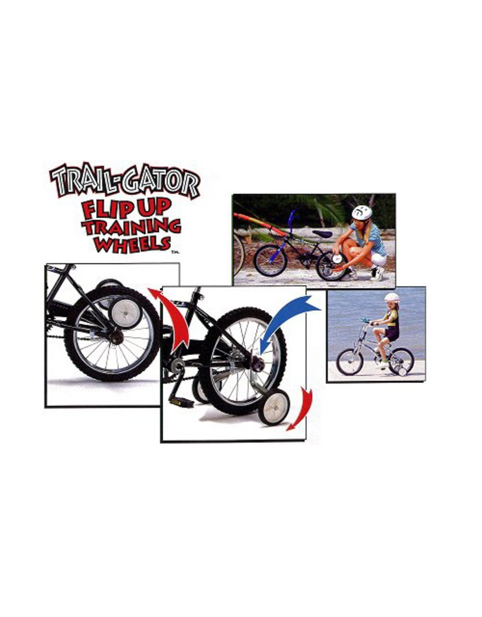 TRAIL-GATOR FLIP UP TRAINING WHEELS