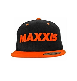 MAXXIS MAXXIS HAT PODIUM FLAT BILL SNAPBACK BLACK/ORANGE