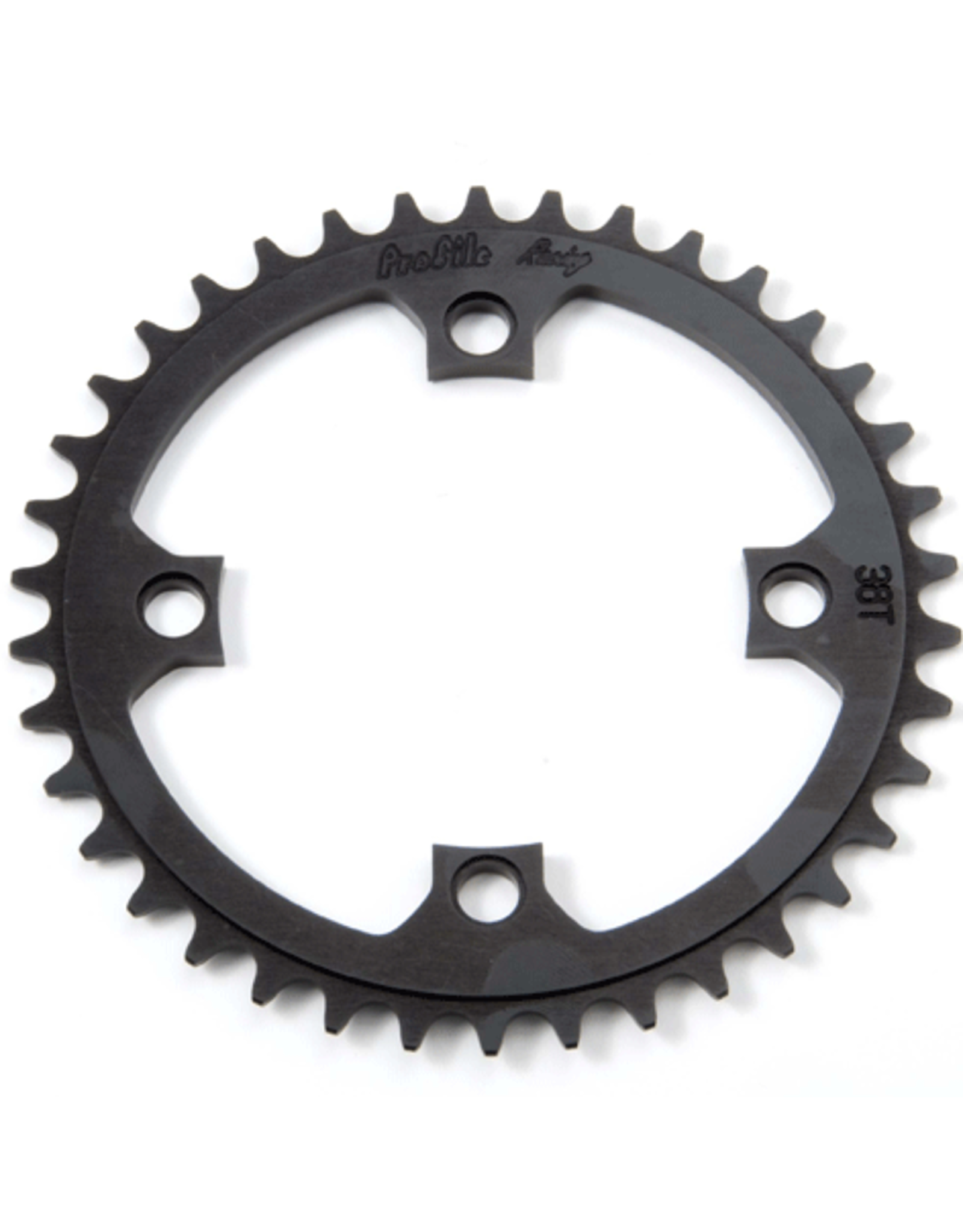 PROFILE RACING PROFILE RACING 104X42 4 BOLT BLACK CHAINRING