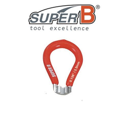 SUPER-B SUPER-B CLASSIC SPOKE WRENCH 3.5MM TOOL RED