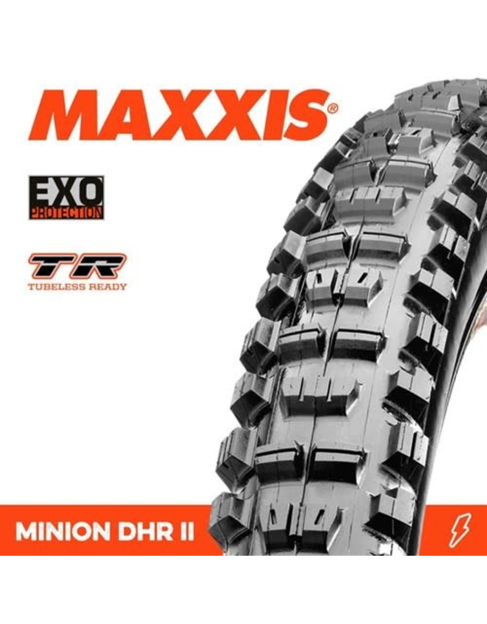 MAXXIS MAXXIS MINION DHR II 24 X 2.30” TR EXO FOLD 60TPI TYRE