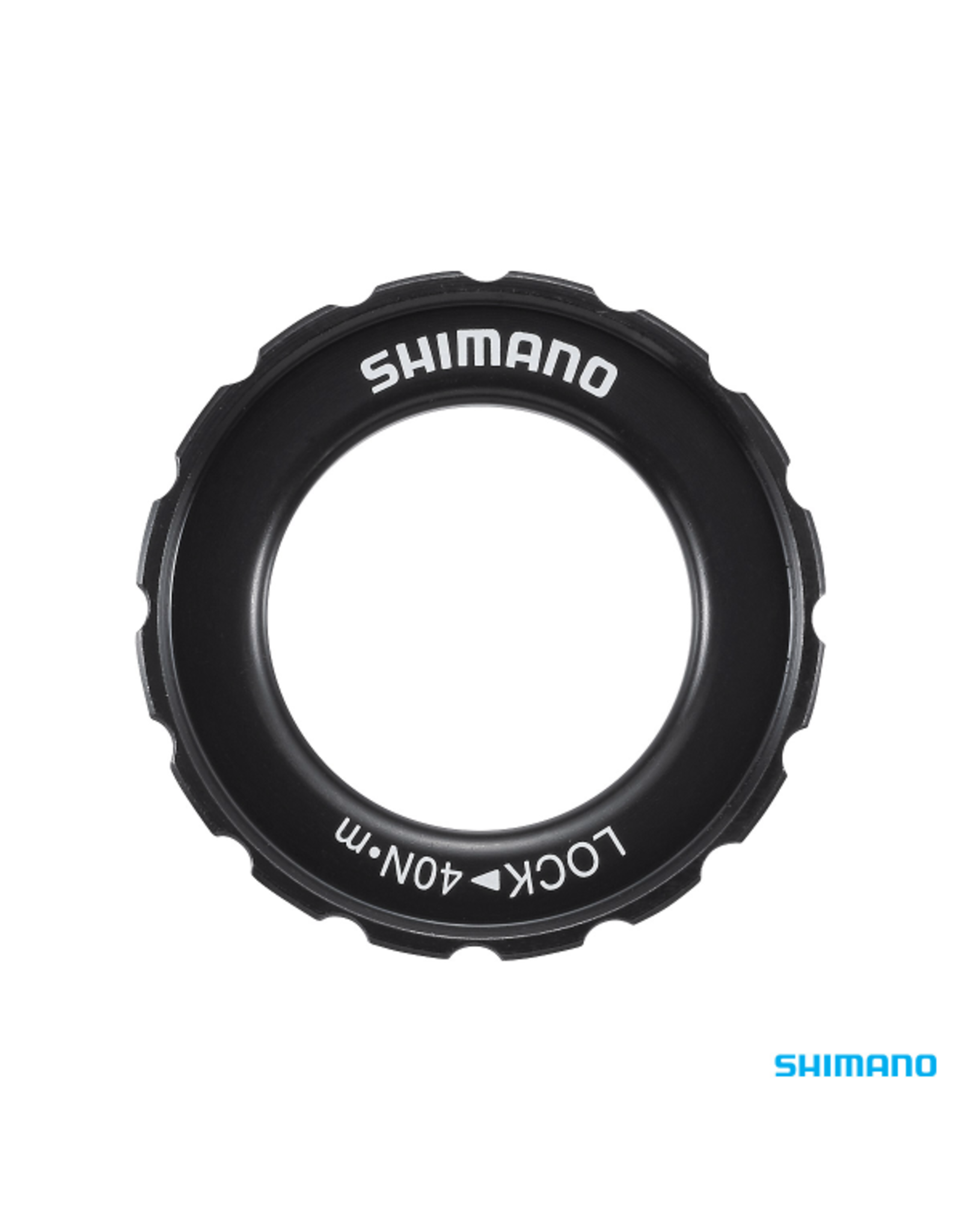 Shimano SHIMANO BRAKE ROTOR HB-M618 DISC LOCK RING & WASHER EXTERNAL SERRATION  (15-20MM AXLE)