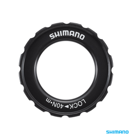 Shimano SHIMANO BRAKE ROTOR HB-M618 DISC LOCK RING & WASHER EXTERNAL SERRATION  (15-20MM AXLE)