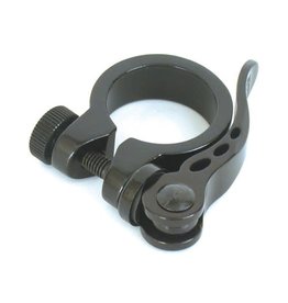 BIKECORP BIKECORP SEAT CLAMP 28.6MM WITH Q/R BLACK