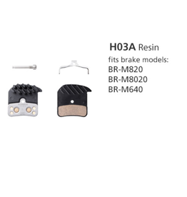 Shimano SHIMANO BR-M820 H03A RESIN DISC BRAKE PADS ICE TECH SAINT/ZEE